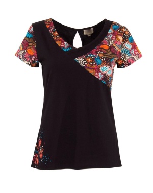 Tricou negru bumbac baba cool - Img 1