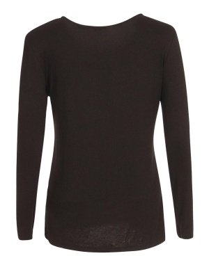 Bluza neagra cu imprimeu aztec - Img 3