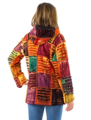 Jacheta baba-cool patchwork Tie Dye - Img 2