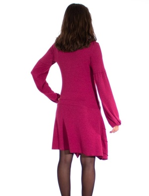 Rochie asimetrica din tricot - Img 2
