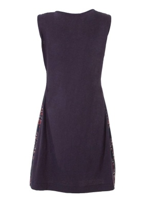 Rochie etnic-chic cu print aztec - Img 3