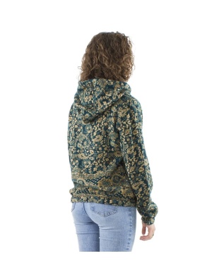 Geaca petrol Jacquart Print Cashmere - Img 2