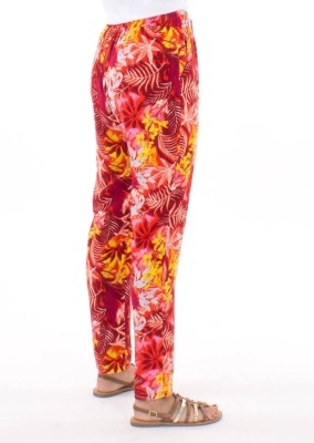 Pantaloni cu print guyane - Img 3