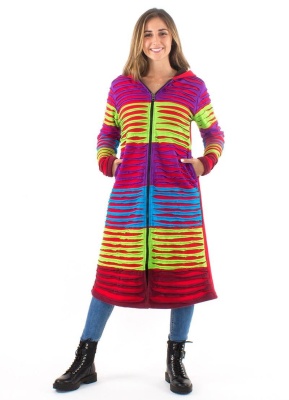 Pardesiu mozaic tricot bumbac - Img 2