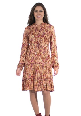 Rochie boema Ludiana Dore - Img 2