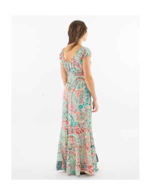 Rochie Bohemian Zaari nuanță mentă - Img 3