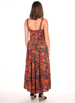 Rochie lunga imprimeu tindaya - Img 2