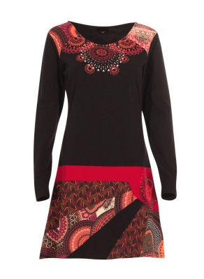 Rochie neagra tricot bumbac - Img 1