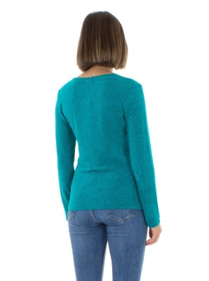 Cardigan smarald tricot nasturi - Img 4