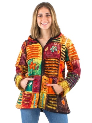 Jacheta baba-cool patchwork Tie Dye - Img 3