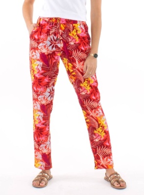 Pantaloni cu print guyane - Img 1