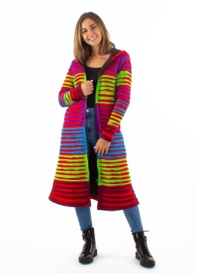 Pardesiu mozaic tricot bumbac - Img 1