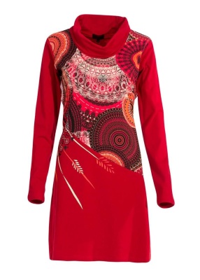 Rochie bumbac cu print Bamako - Img 1