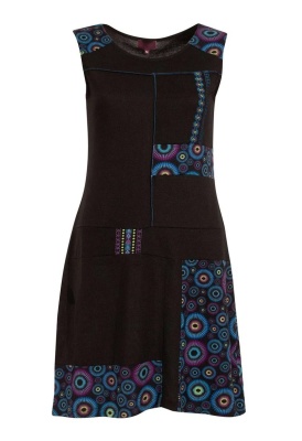 Rochie colorata din tricot fin - Img 2