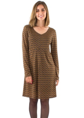 Rochie evazata cu modele etnice - Img 1