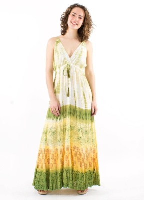 Rochie Hippie Olive Model Maori - Img 1