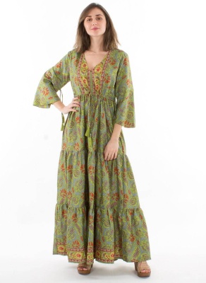 Rochie indiana maxi boema - Img 1