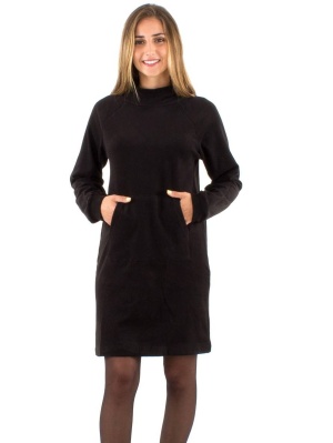 Rochie neagra tricot stil pulover - Img 2