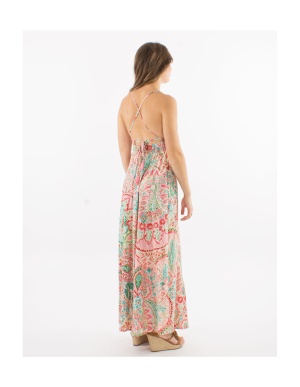 Rochie Pastel Rose Print Zaari - Img 4