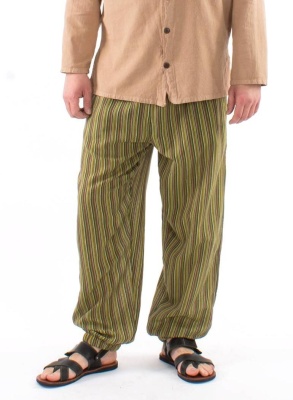 Pantaloni unisex bbc in dungi - Img 1