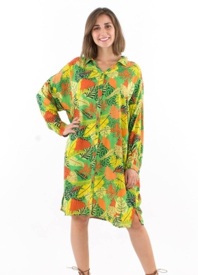 Rochie tunica cu imprimeu amazon - Img 1