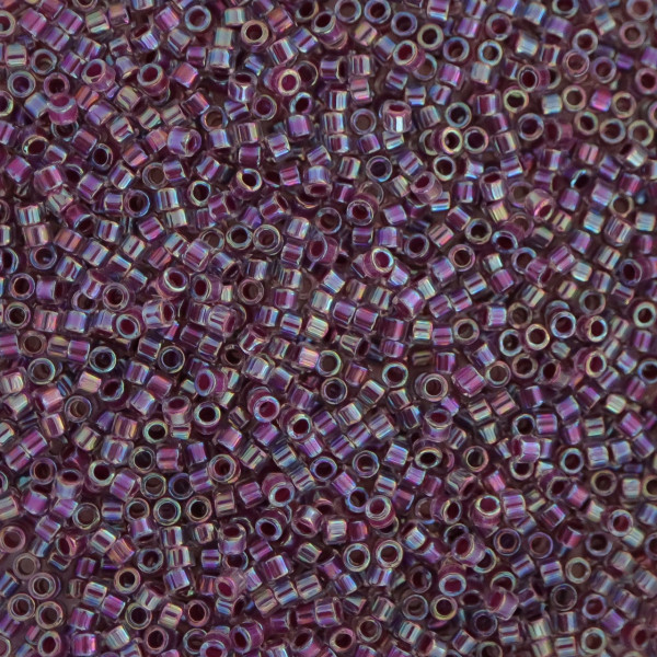 Miyuki Delica Lined Magenta AB 5gr 11/0