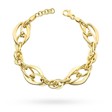 Bratara Aur 14k cu Zale Impletite