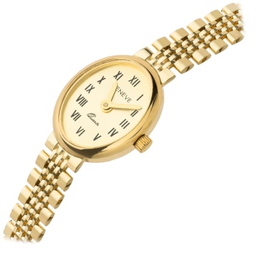 Ceas Aur 14K Oval - Eleganță Atemporală