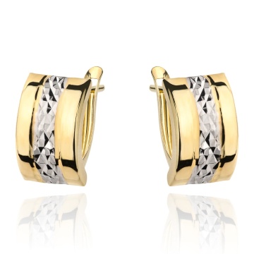 Cercei Aur 14k cu Model Ajurat
