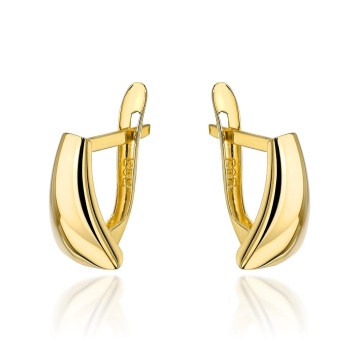 Cercei Aur 14K Forma Trapezoidala