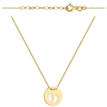 Colier cu Picioruse- Aur 14k