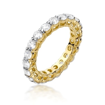 Inel Aur 14K cu Diamant de Laborator 0.12 ct