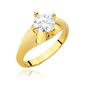 Inel Aur 14K cu Diamant de Laborator 1.00 ct