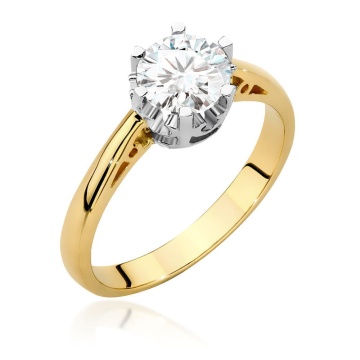 Inel Aur 9K cu Diamant de Laborator 1.00 ct