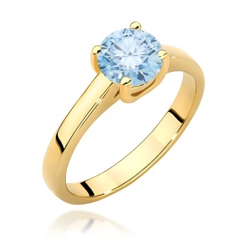 Inel Aur 9K cu Diamant de Laborator 1.00 ct
