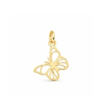 Link din AUR 14K - pentru colier - Fluturas