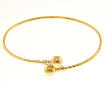 Brățară Elegantă cu Bile din Aur 14K