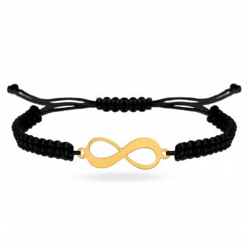 Brățară Endless cu infinit din aur 14K