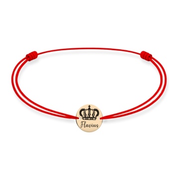 Brățară Royal Blitz cu bănuț de 10mm din Aur 14K
