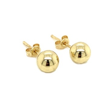 Cercei Rotunzi Mari, Aur 14K