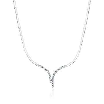 Colier Aur 14K cu Diamante Naturale 0.23 ct