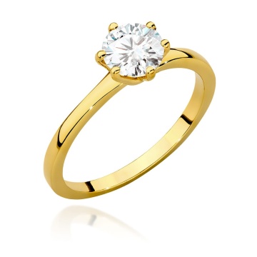 Inel Aur 14K cu Diamant de Laborator 1.00 ct