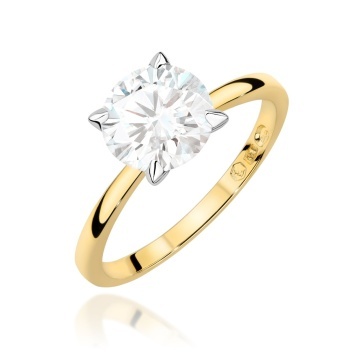 Inel Aur 14K cu Diamant de Laborator 2.00 ct
