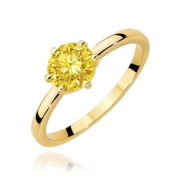 Inel Aur 14K cu Diamant Natural 1.00 ct