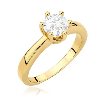 Inel Aur 9K cu Diamante de Laborator 0.70 ct