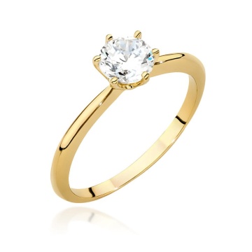 Inel Aur 9K cu Diamante de Laborator 0.70 ct