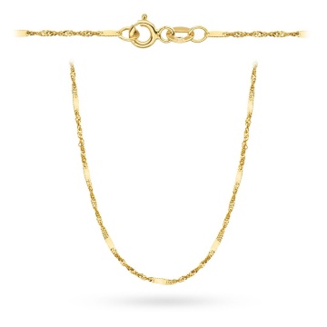 Lant Singapore Aur 14k, 45 cm