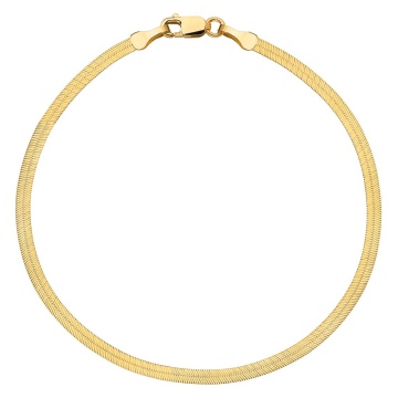Brățară Tip Bandă Elegantă Din Aur 14K