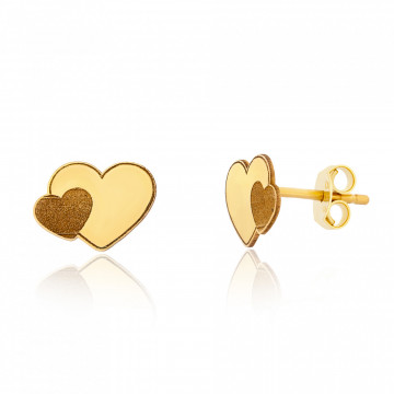 Cercei Cupidon Hearts din AUR 14K