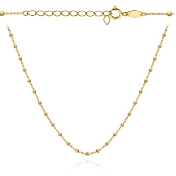 Colier din Aur 14k cu Bilute -36cm+3cm